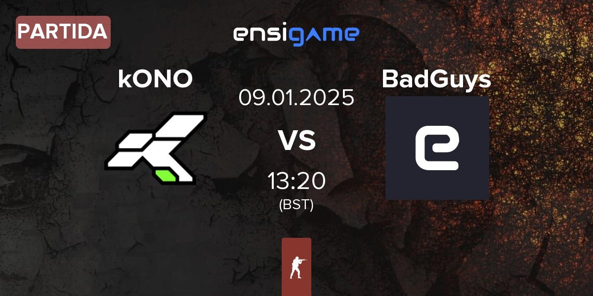 Partida kONO.ECF kONO vs BadGuys | 09.01