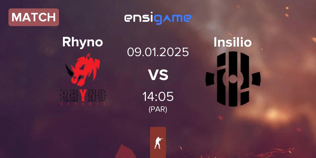 Match Rhyno Esports Rhyno vs Insilio | 09.01