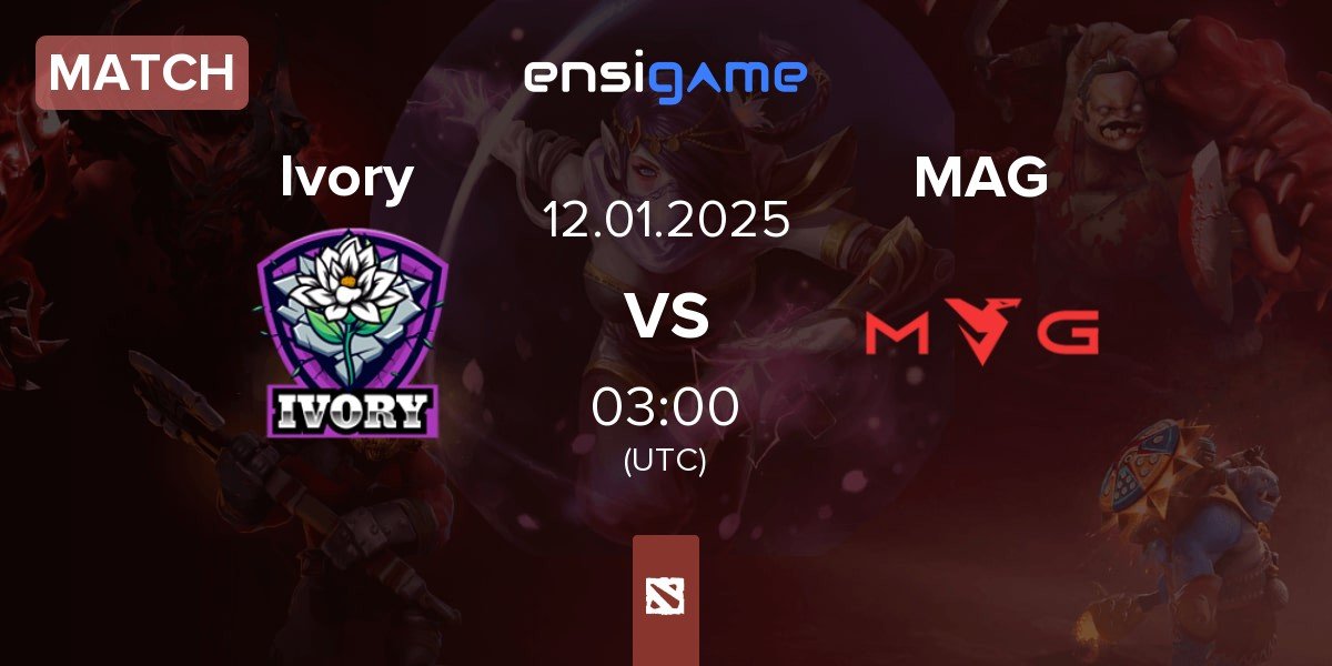 Match Ivory vs Myth Avenue Gaming MAG | 12.01