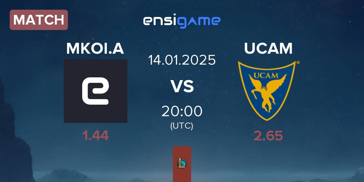 Match Movistar KOI Academy MKFX vs UCAM Esports UCAM | 14.01