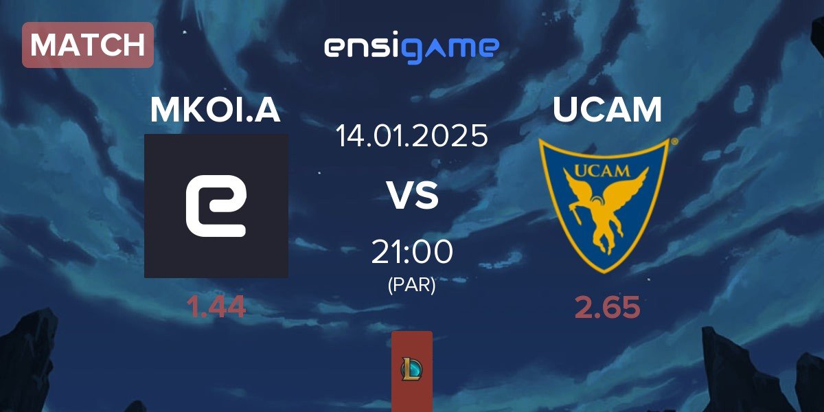 Match Movistar KOI Academy MKFX vs UCAM Esports UCAM | 14.01