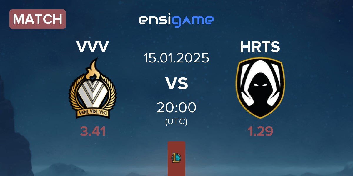 Match Veni Vidi Vici VVV vs Los Heretics HRTS | 15.01