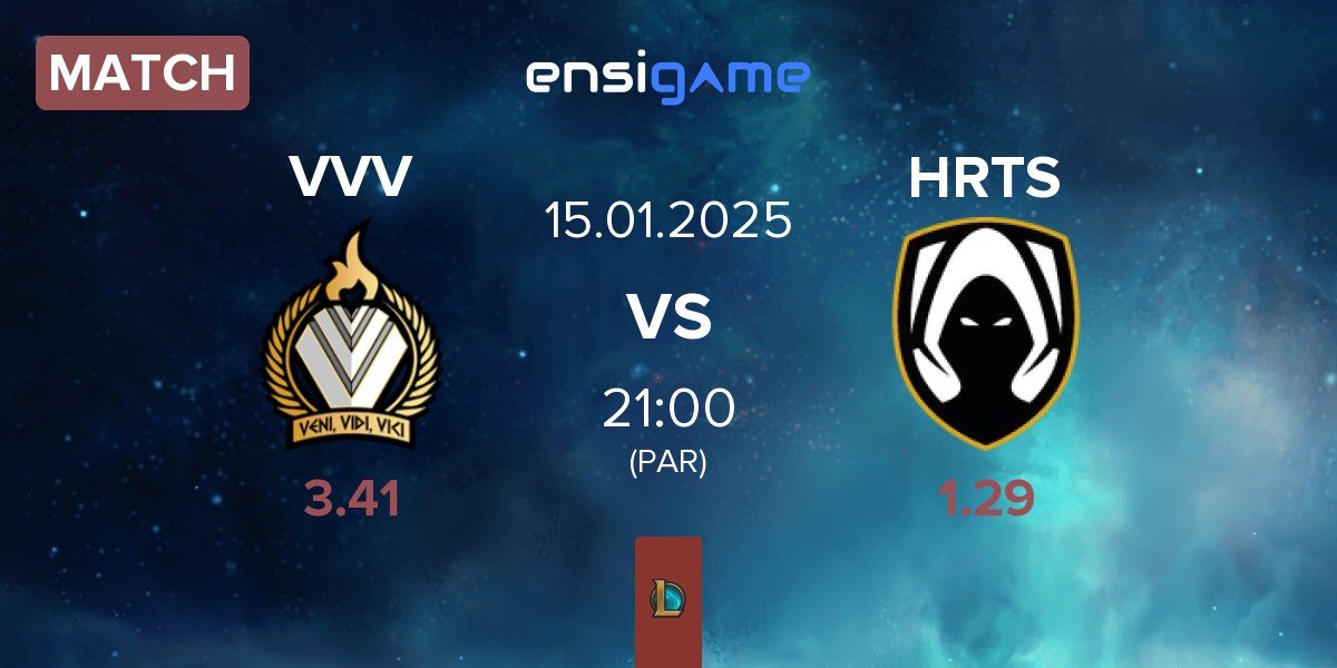 Match Veni Vidi Vici VVV vs Los Heretics HRTS | 15.01