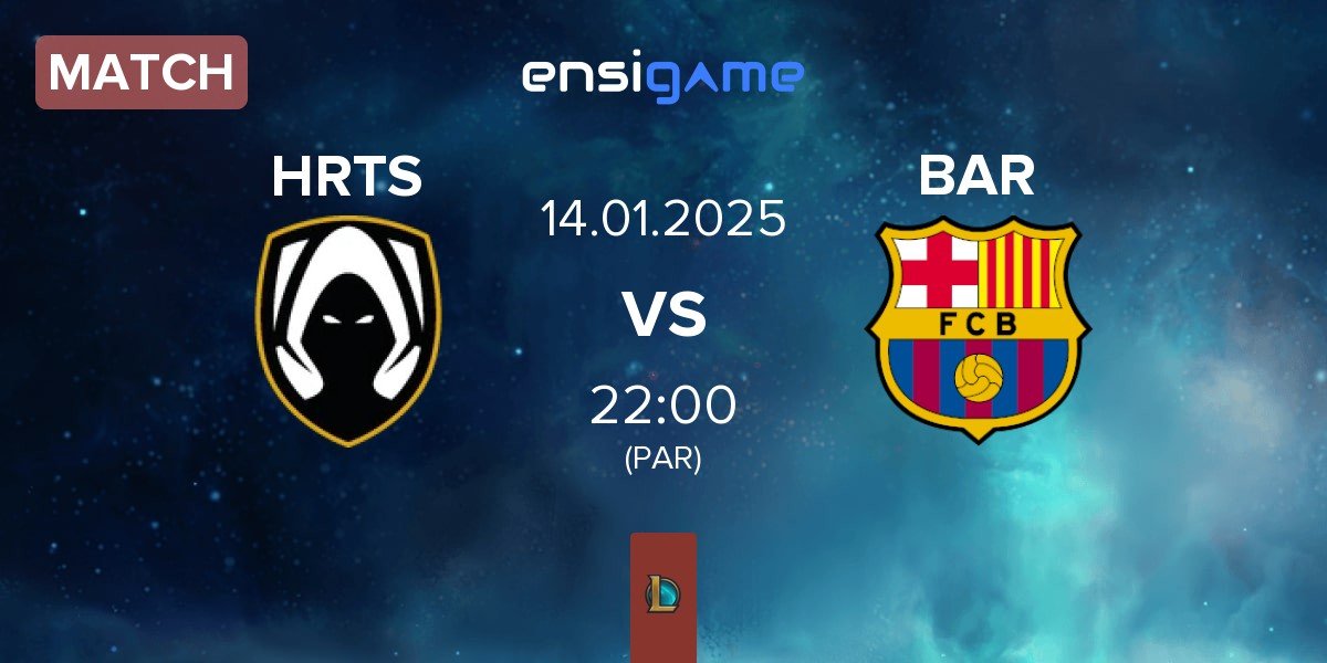 Match Los Heretics HRTS vs Barça eSports BAR | 14.01