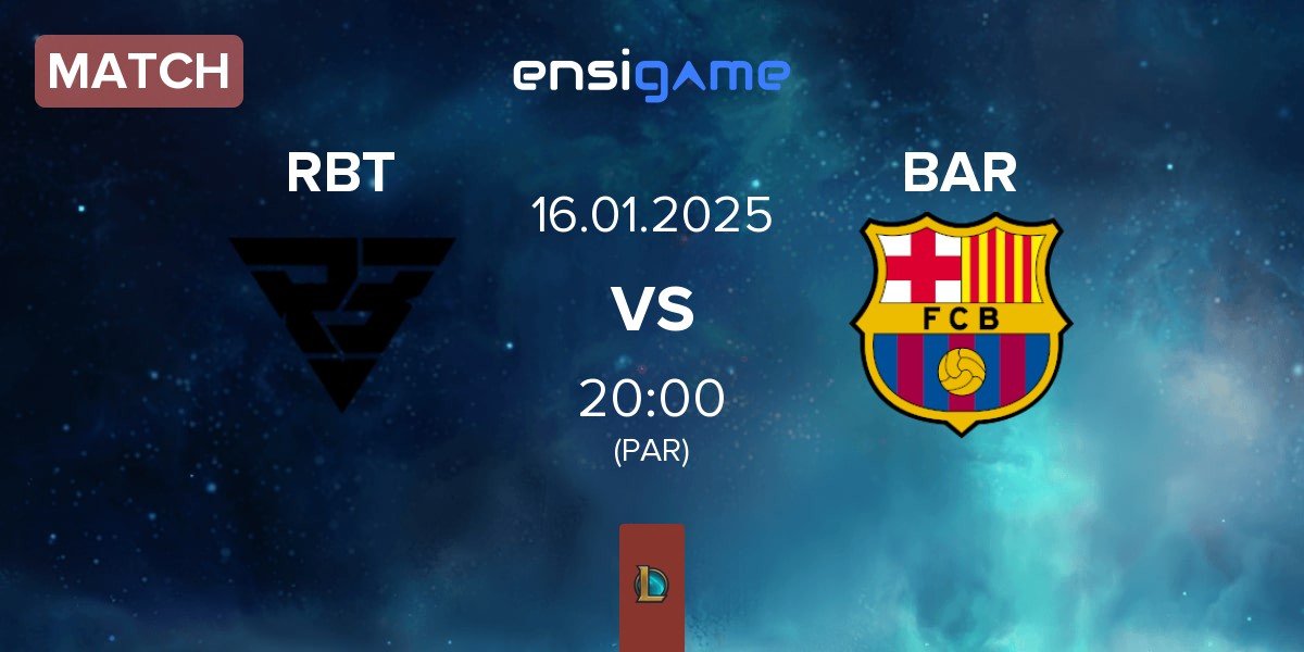 Match Ramboot Club RBT vs Barça eSports BAR | 16.01