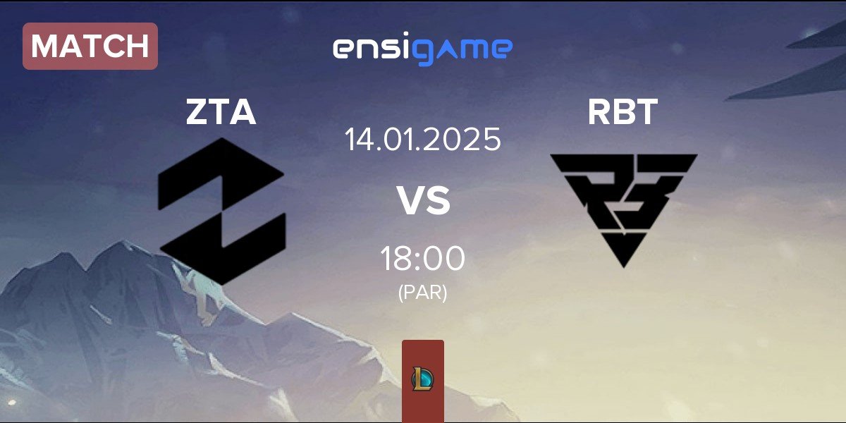 Match ZETA ZTA vs Ramboot Club RBT | 14.01