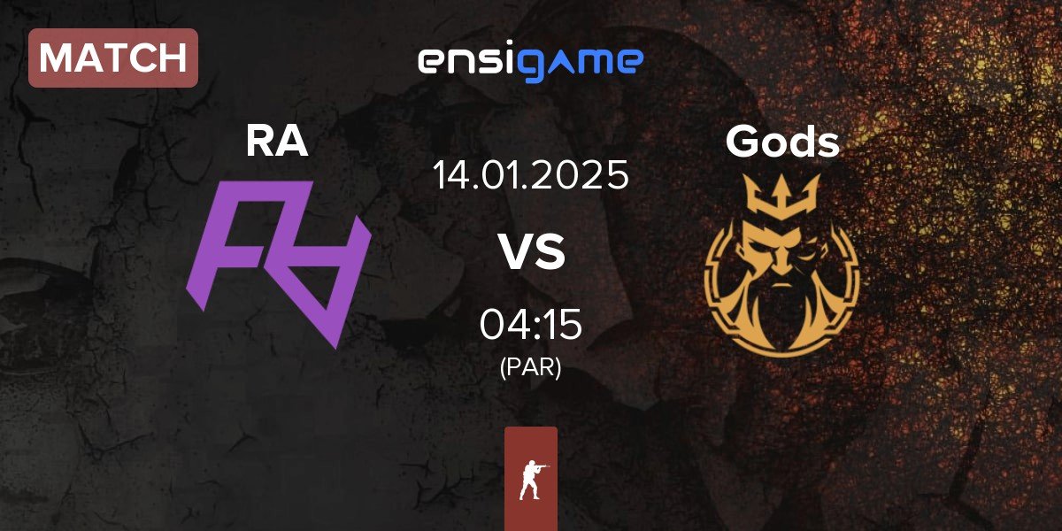 Match Rare Atom RA vs Gods Reign Gods | 14.01