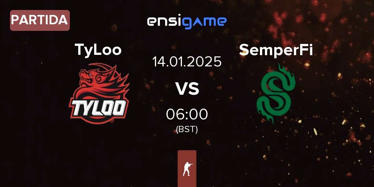 Partida TyLoo vs SemperFi | 14.01