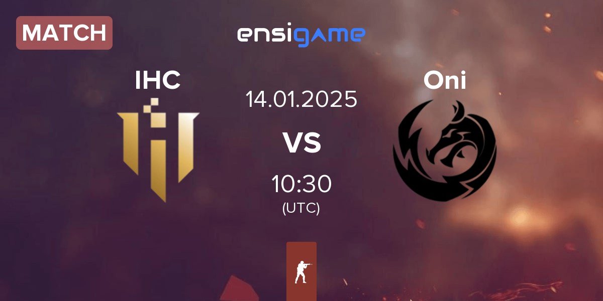 Match IHC Esports IHC vs Oni | 14.01