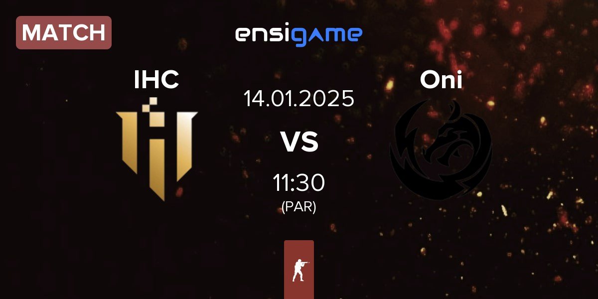 Match IHC Esports IHC vs Oni | 14.01