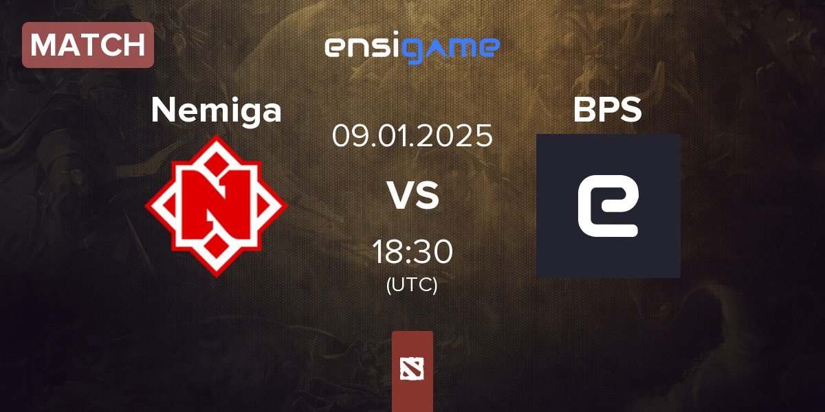 Match Nemiga Gaming Nemiga vs BanyaPivoSamogon BPS | 09.01