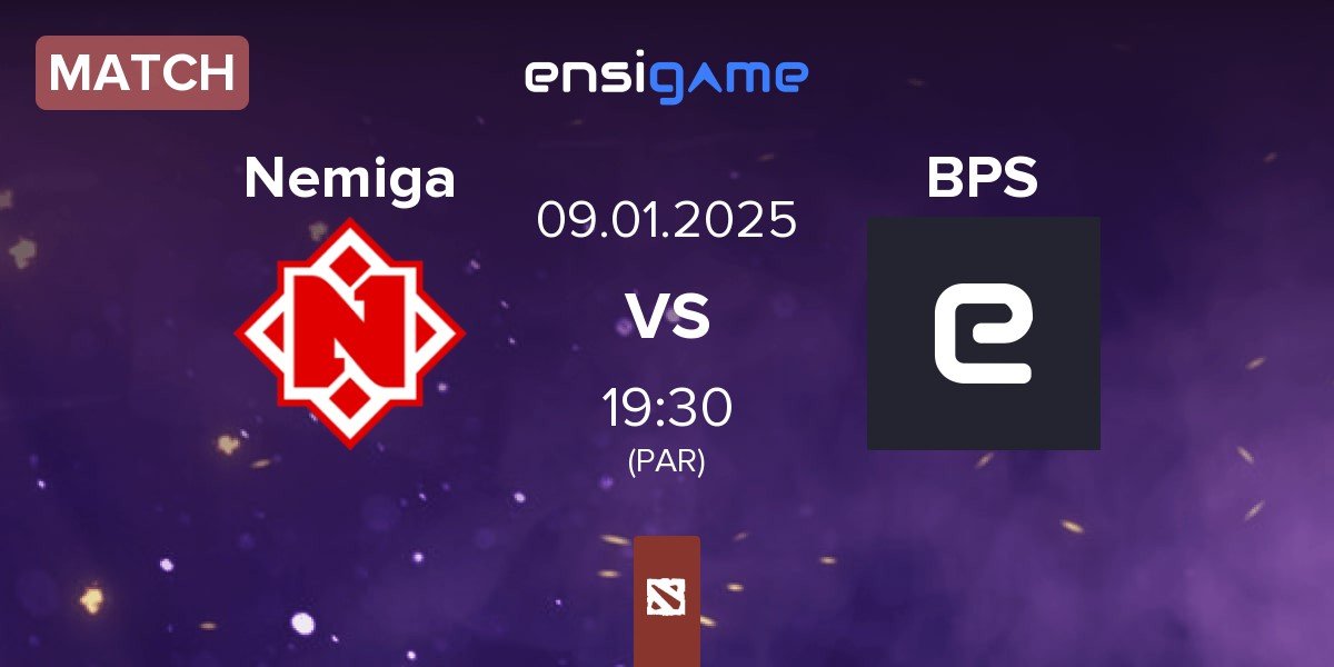 Match Nemiga Gaming Nemiga vs BanyaPivoSamogon BPS | 09.01