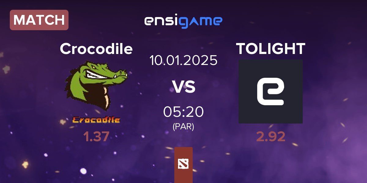 Match Crocodile vs TOLIGHT | 10.01