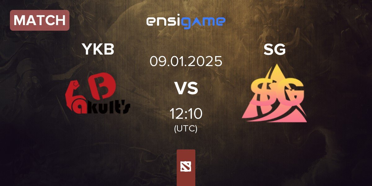 Match Yakult's Brothers YKB vs Spiky Gaming SG | 09.01