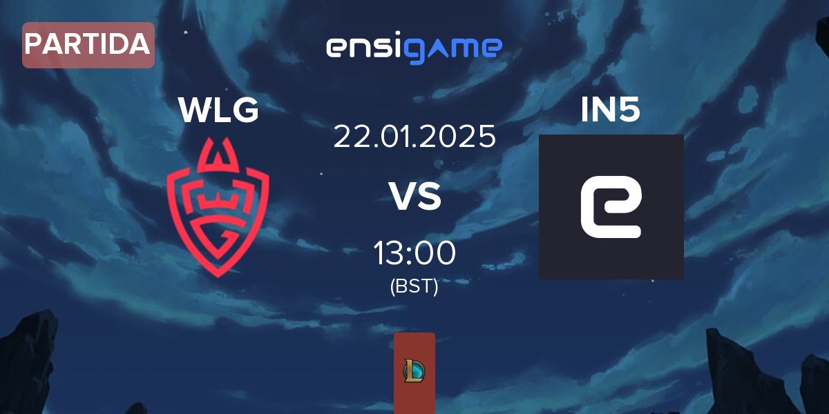 Partida WLGaming Esports WLG vs Team Insidious T.ISD | 22.01