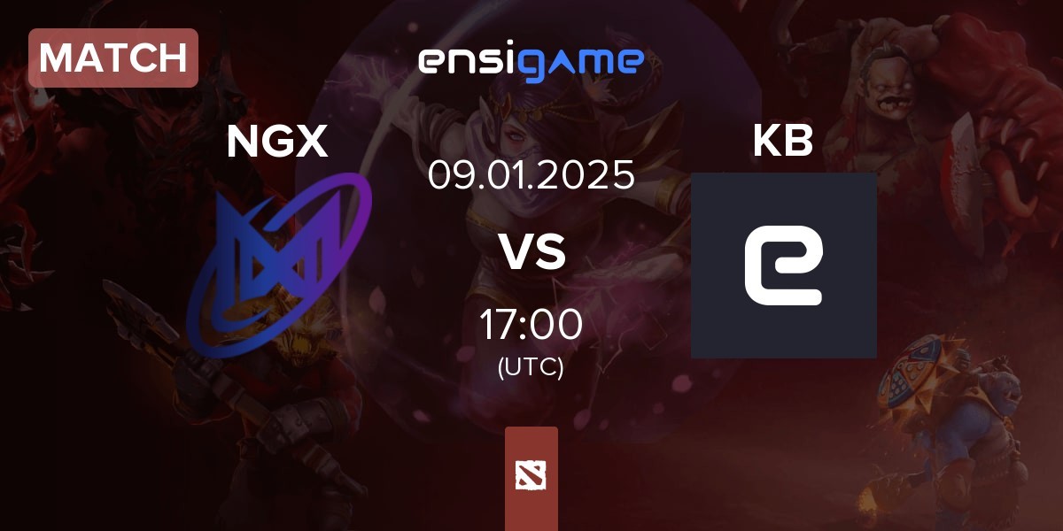 Match Nigma Galaxy NGX vs Kodiak Bear KB | 09.01