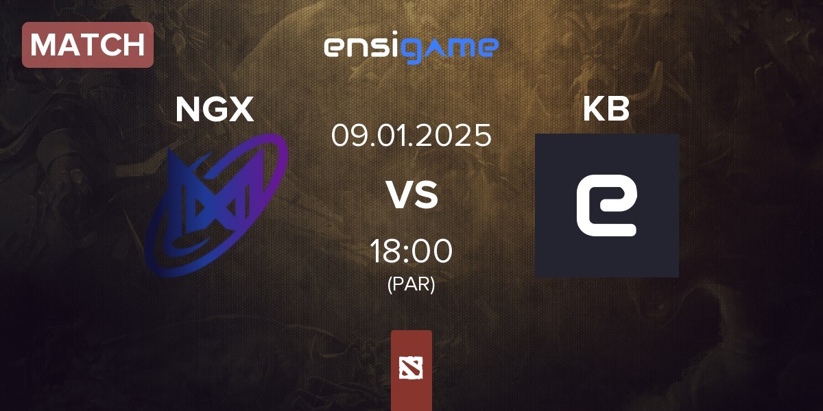 Match Nigma Galaxy NGX vs Kodiak Bear KB | 09.01