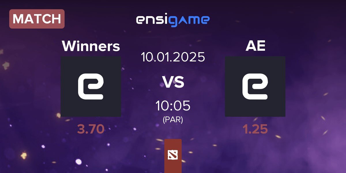 Match Winners vs Advance Esports AE | 10.01