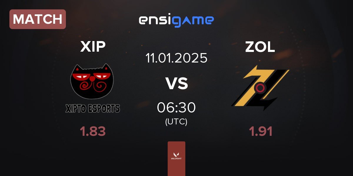 Match Xipto Esports XIP vs ZOL Esports ZOL | 11.01