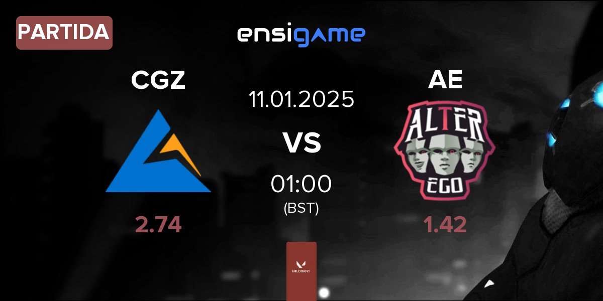 Partida Crest Gaming Zst CGZ vs Alter Ego AE | 11.01