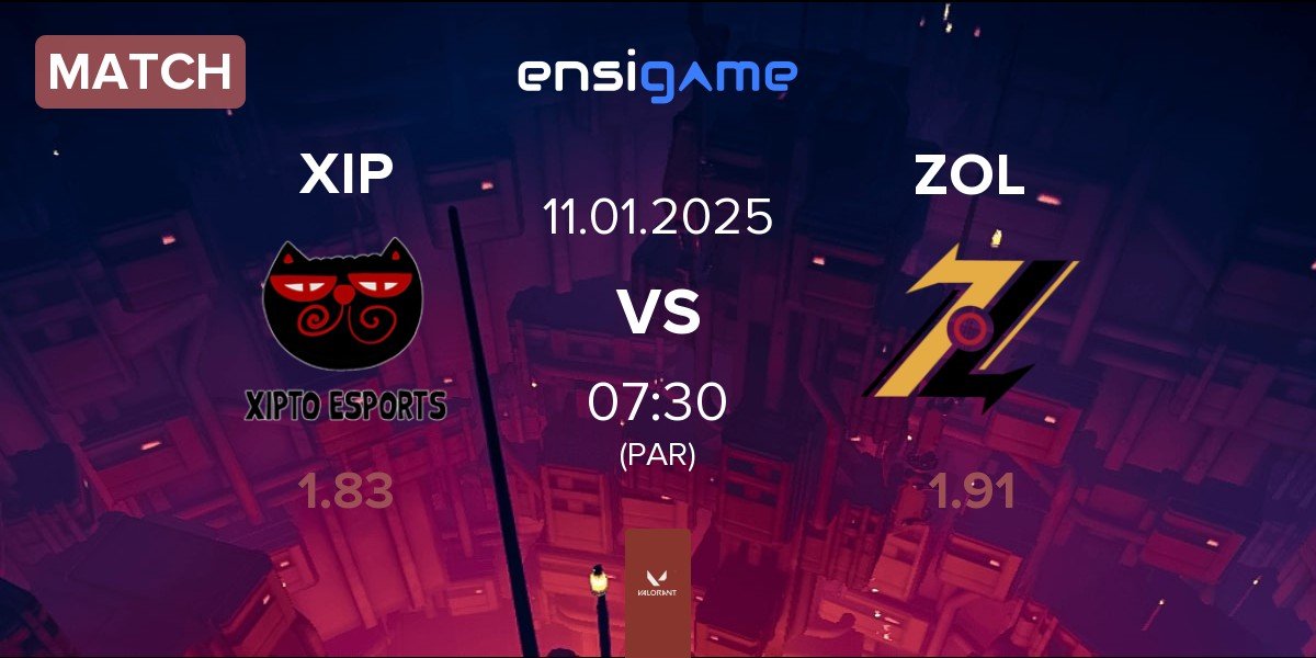 Match Xipto Esports XIP vs ZOL Esports ZOL | 11.01