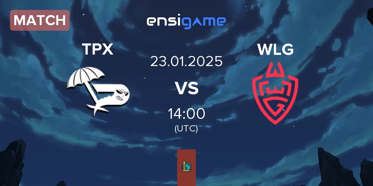 Match Team Paradox TPX vs WLGaming Esports WLG | 23.01