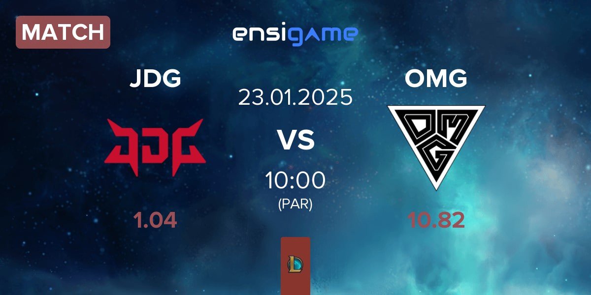 Match JD Gaming JDG vs Oh My God OMG | 23.01