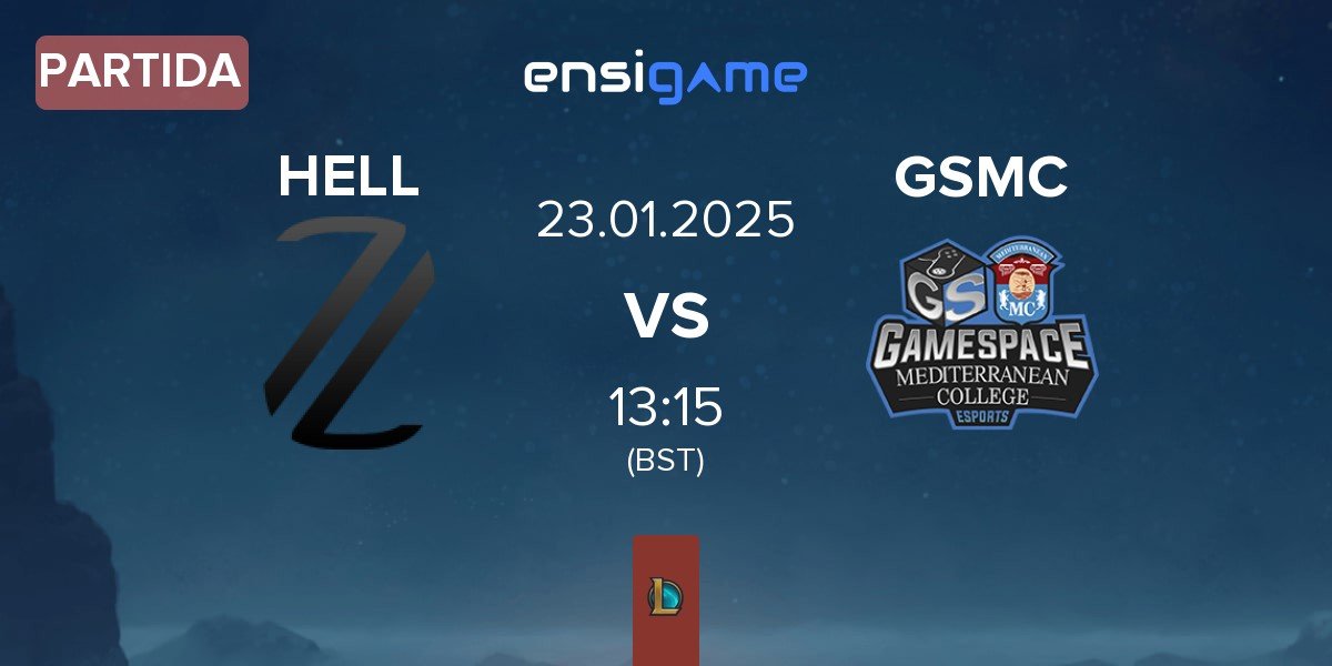 Partida Zerolag Esports HELL vs Gamespace MCE GSMC | 23.01