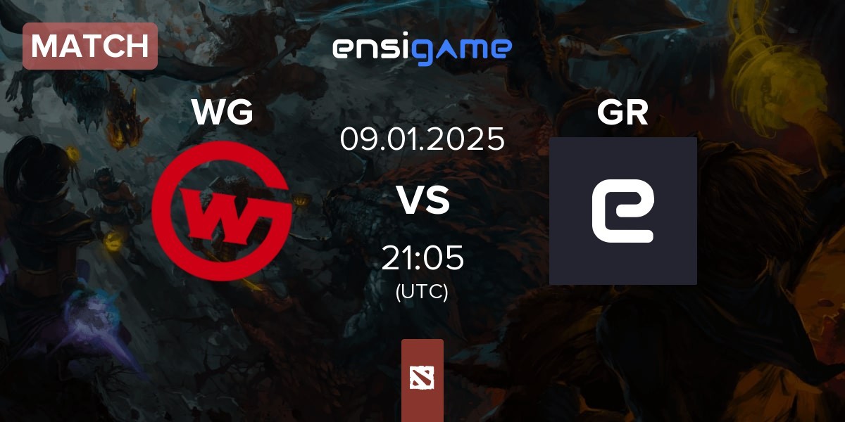 Match Wildcard Gaming WG vs Get Rekt GR | 09.01