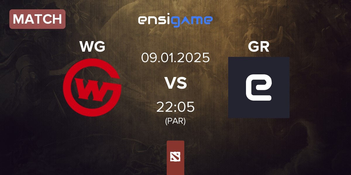 Match Wildcard Gaming WG vs Get Rekt GR | 09.01