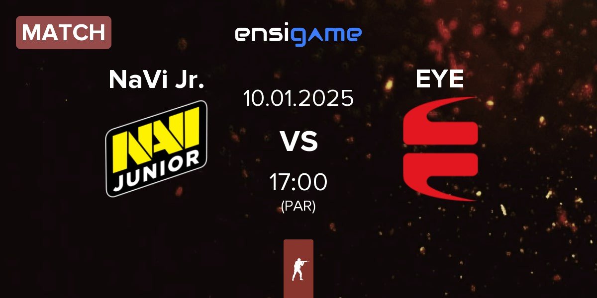 Match Natus Vincere Junior NaVi Jr. vs EYEBALLERS EYE | 10.01