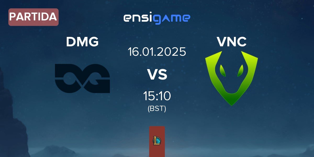 Partida DMG Esports DMG vs Venomcrest Esports VNC | 16.01