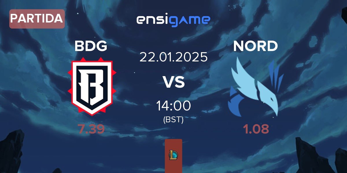 Partida Bulldog Esports BDG vs NORD Esports NORD | 22.01