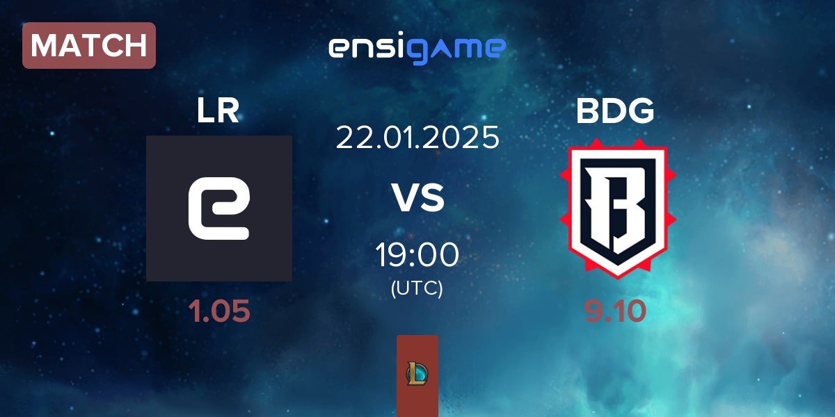 Match Los Ratones LR vs Bulldog Esports BDG | 22.01