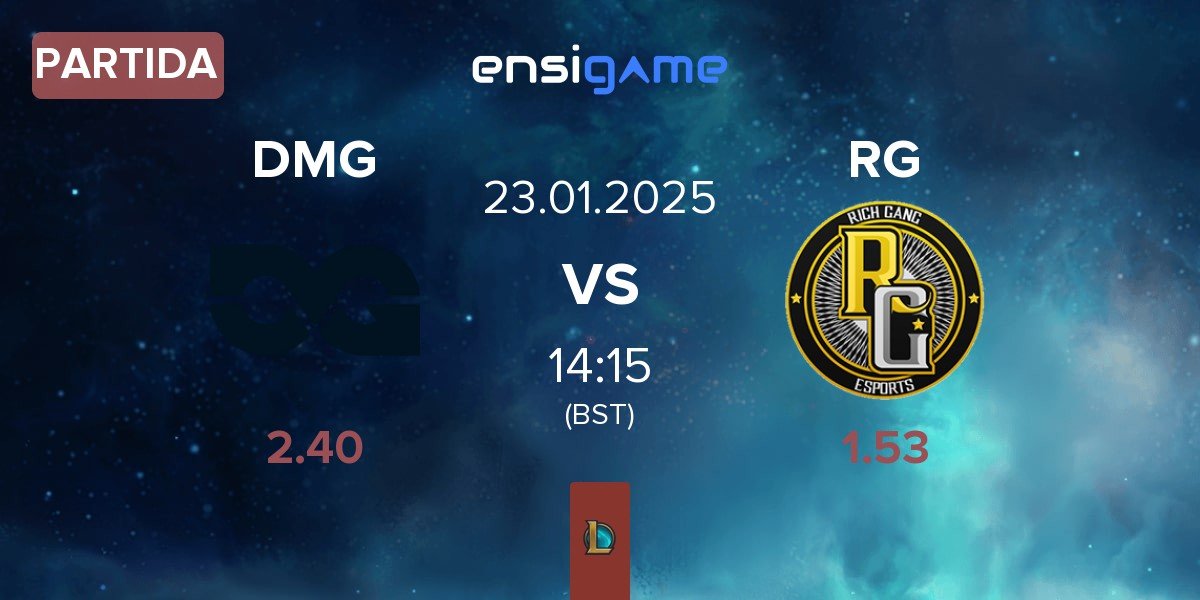 Partida DMG Esports DMG vs Rich Gang RG | 23.01