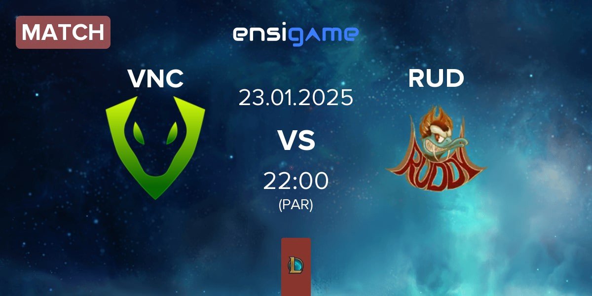 Match Venomcrest Esports VNC vs Ruddy Esports RUD | 23.01