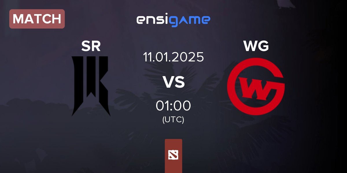 Match Shopify Rebellion SR vs Wildcard Gaming WG | 11.01