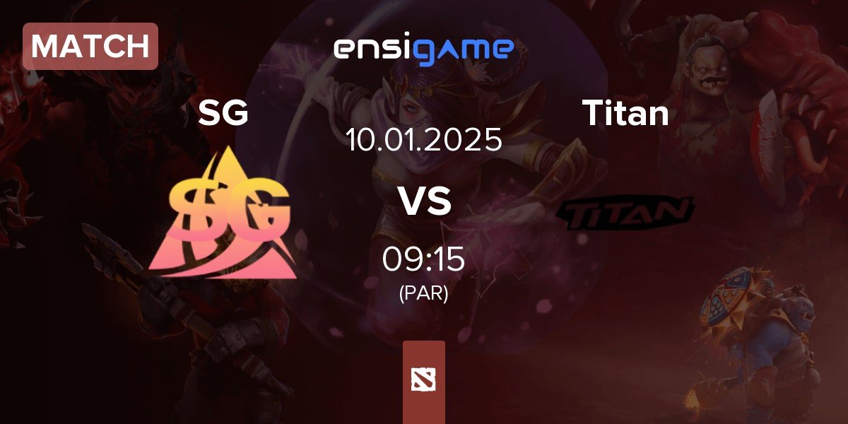 Match Spiky Gaming SG vs Titan | 10.01