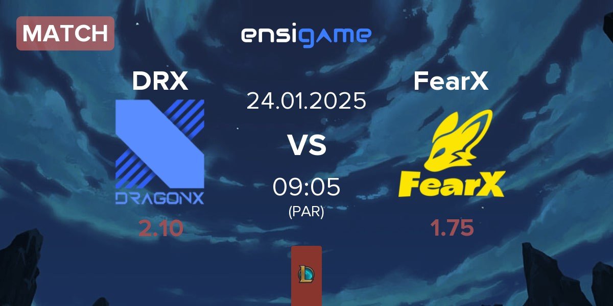 Match DRX vs BNK FearX FearX | 24.01