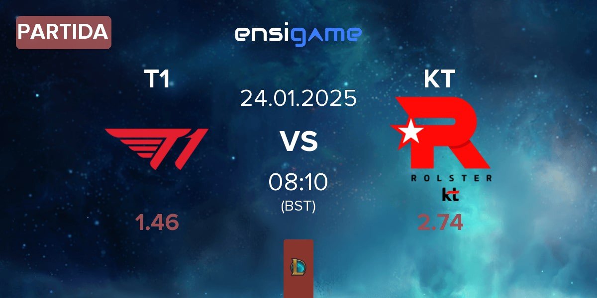 Partida T1 vs KT Rolster KT | 24.01