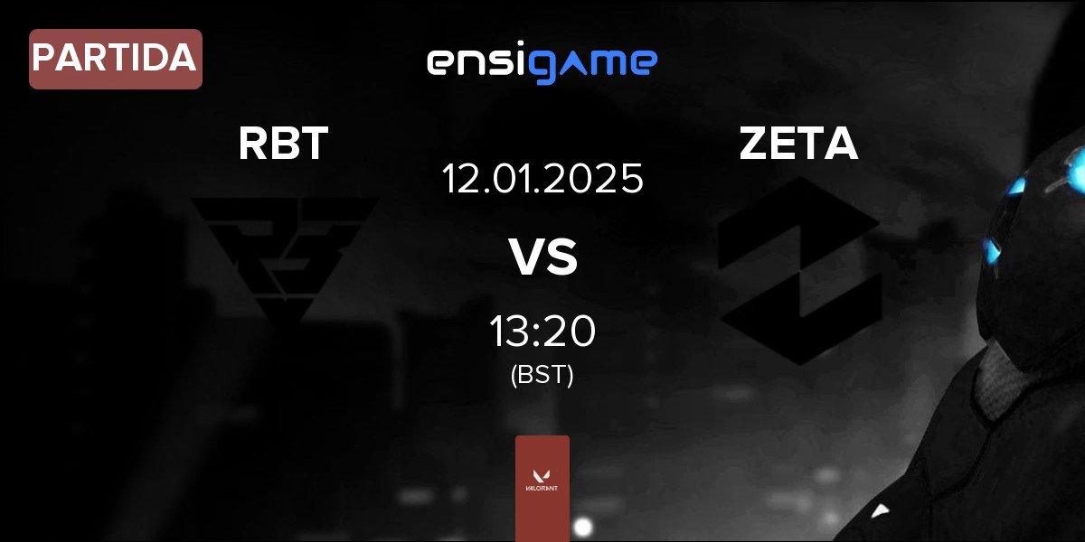 Partida Ramboot Club RBT vs Zeta Gaming ZETA | 12.01