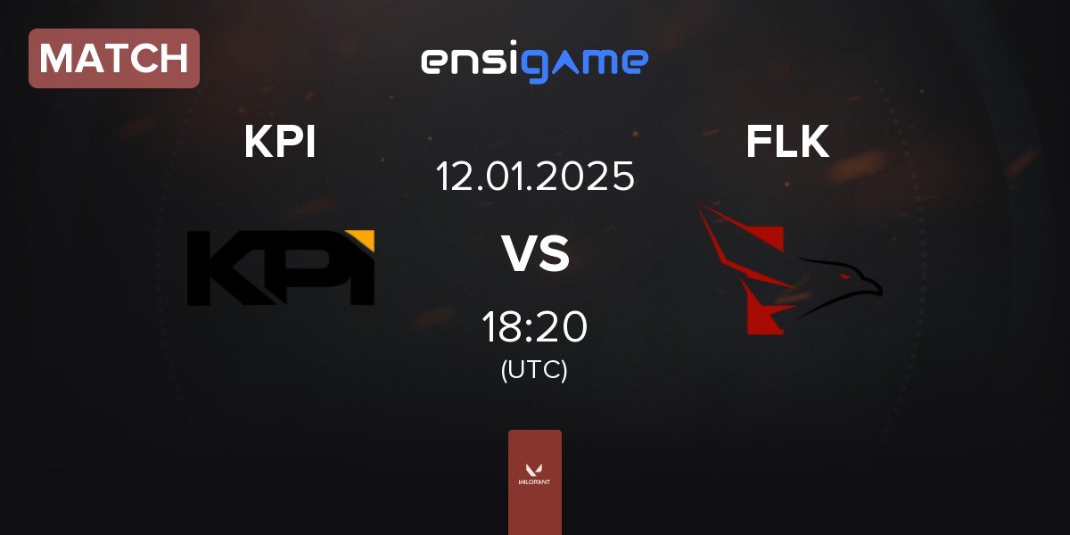 Match KPI Gaming KPI vs FALKE ESPORTS FLK | 12.01