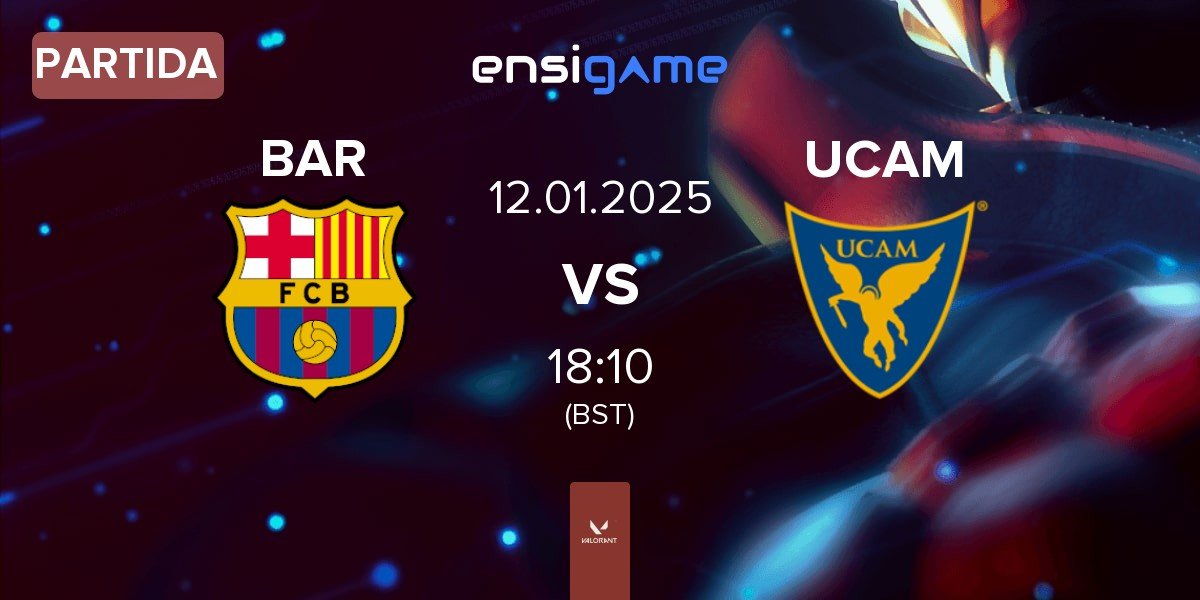 Partida Barça eSports BAR vs UCAM Esports Club UCAM | 12.01