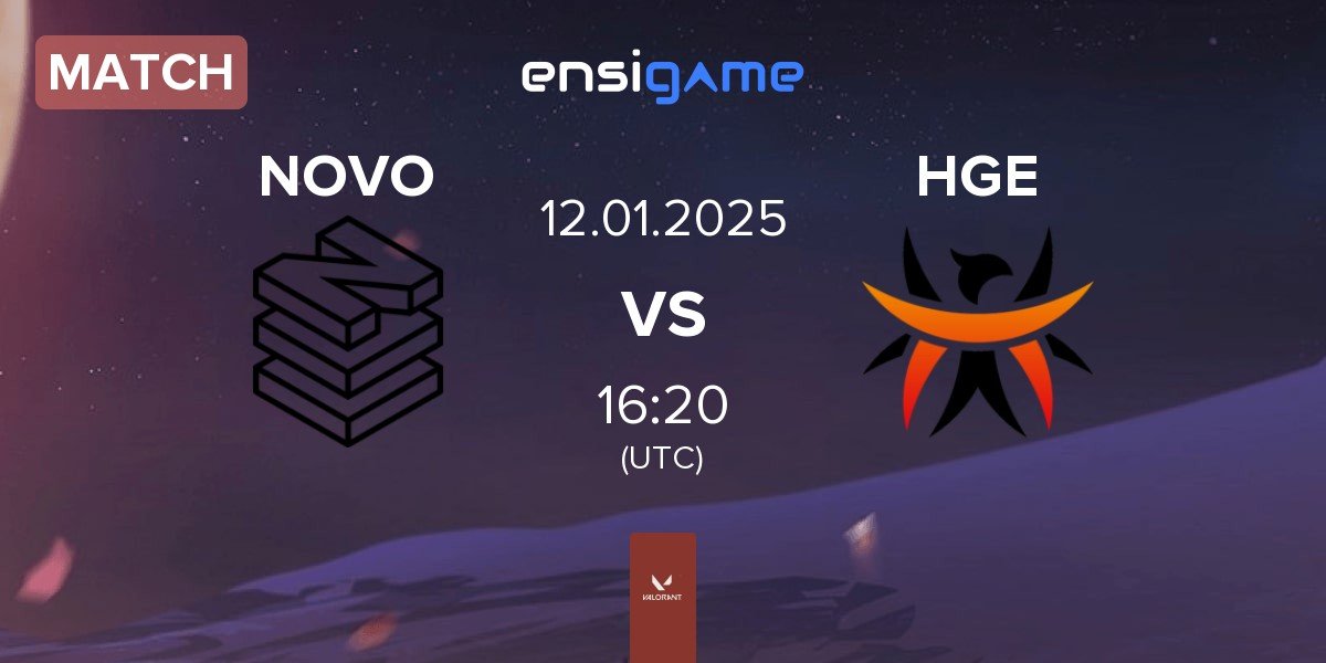 Match NOVO Esports NOVO vs Happy Game Esport HGE | 12.01