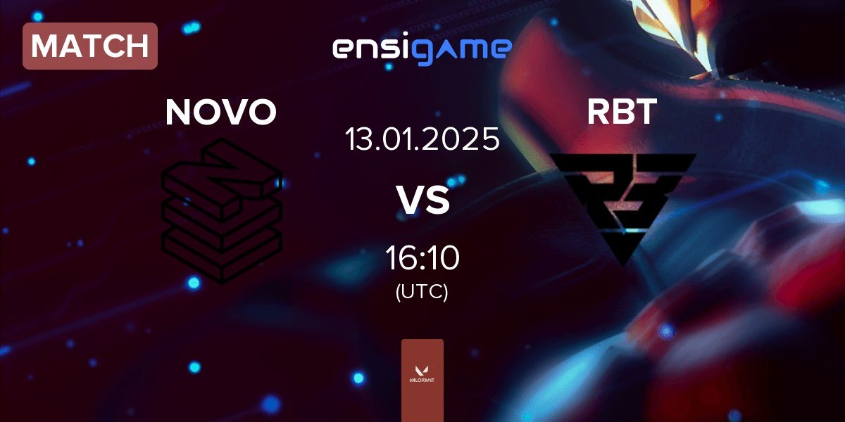 Match NOVO Esports NOVO vs Ramboot Club RBT | 13.01