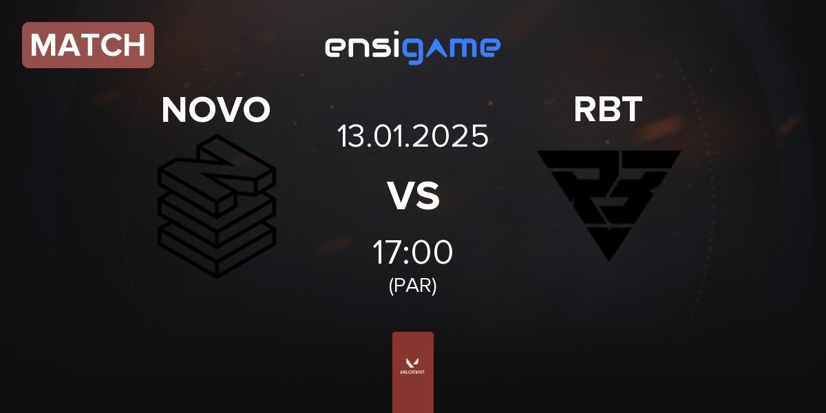 Match NOVO Esports NOVO vs Ramboot Club RBT | 13.01