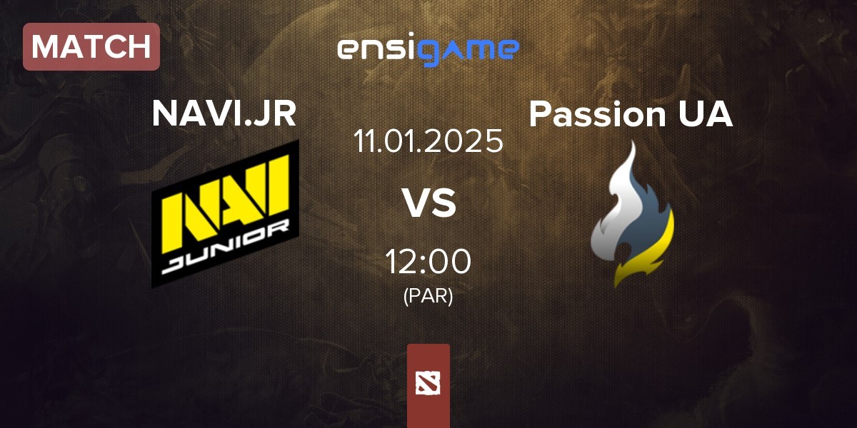 Match Navi Junior NAVI.JR vs Passion UA | 11.01