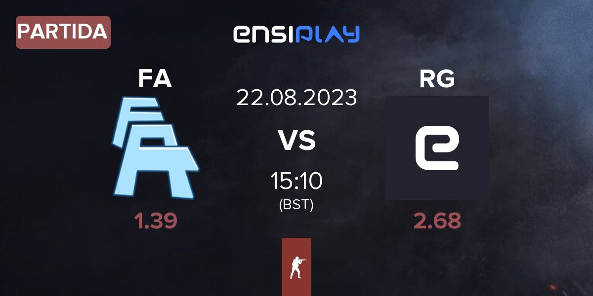 Partida FLUFFY AIMERS FA vs Reason Gaming RG | 22.08