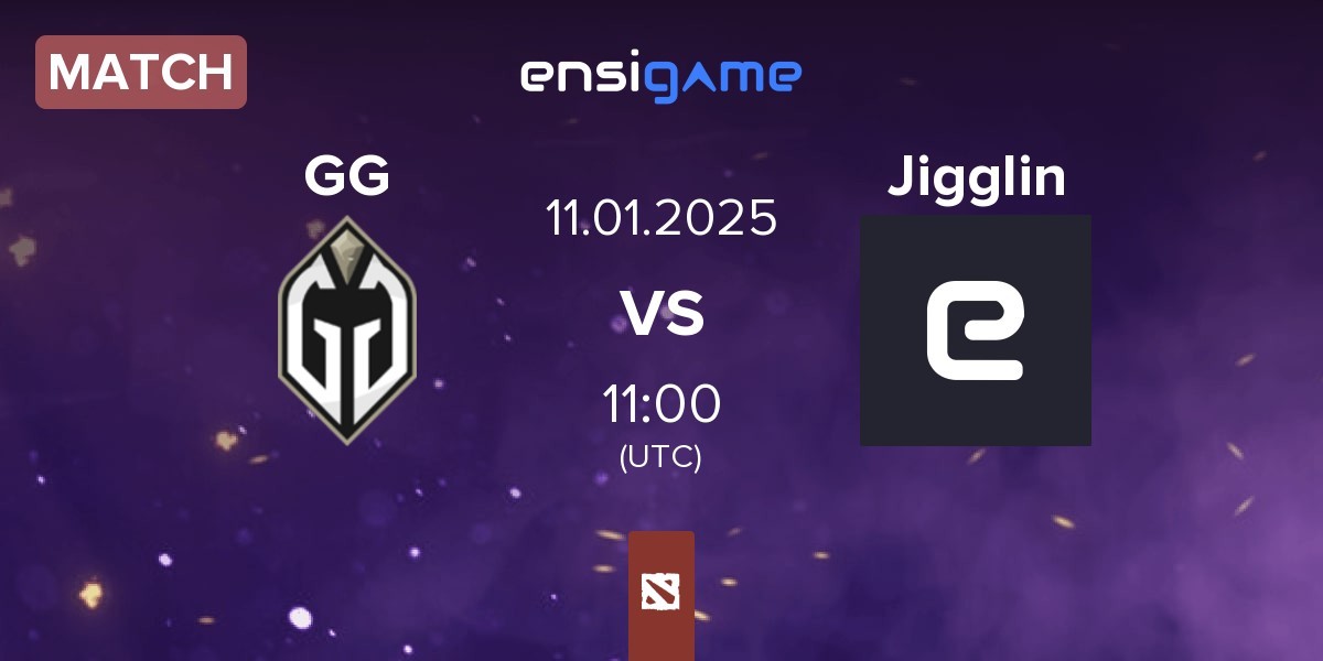 Match Gaimin Gladiators GG vs Jigglin | 11.01