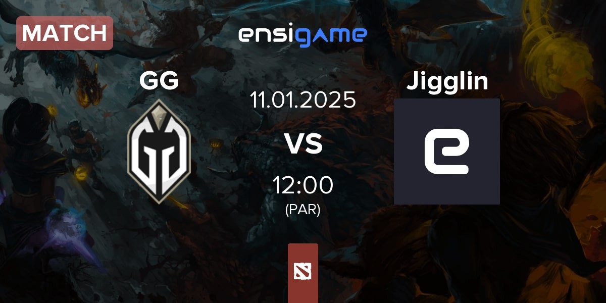 Match Gaimin Gladiators GG vs Jigglin | 11.01